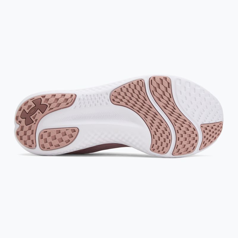 Dámske bežecké topánky Under Armour Charged Speed Swift tourmaline pink/maroon mist/maroon mist 4