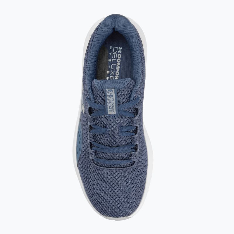 Dámske bežecké topánky Under Armour Charged Surge 4 washed navy/blue calm/metallic blue calm 5