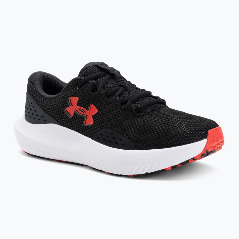 Pánske bežecké topánky Under Armour Charged Surge 4 black/anthracite/racer red