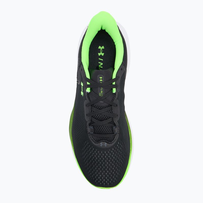 Pánske bežecké topánky Under Armour Innfinite Pro 2 black/hyper green/hyper green 5