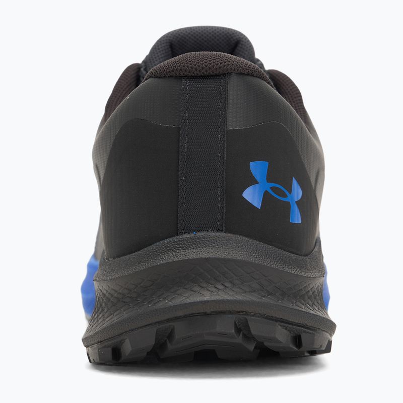 Pánske bežecké topánky Under Armour Charged Bandit Trail 3 anthracite/black/royal 6