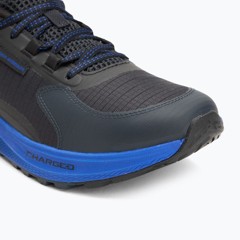 Pánske bežecké topánky Under Armour Charged Bandit Trail 3 anthracite/black/royal 7