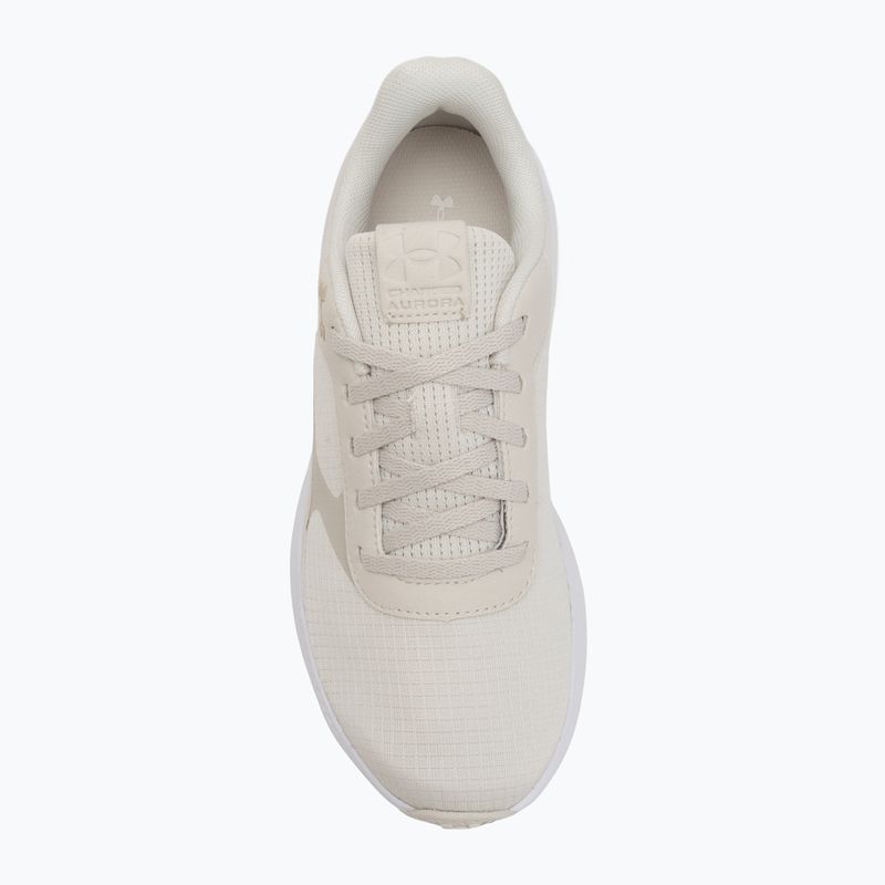 Dámske tréningové topánky Under Armour Aurora 3 summit white/white/khaki base 5