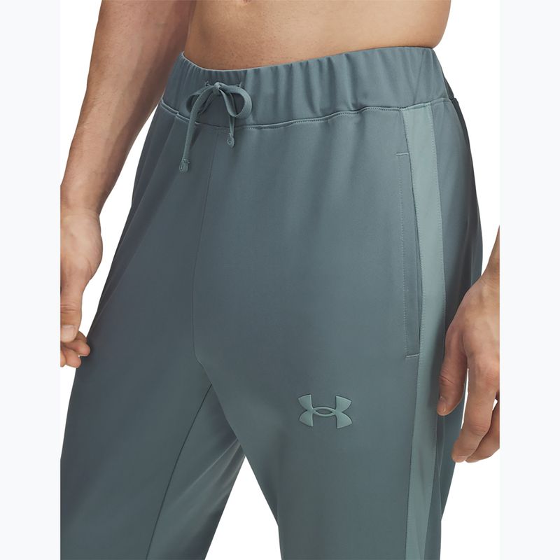Pánska tepláková súprava Under Armour UA Knit Track Suit jasper blue/serpentine/serpentine 4