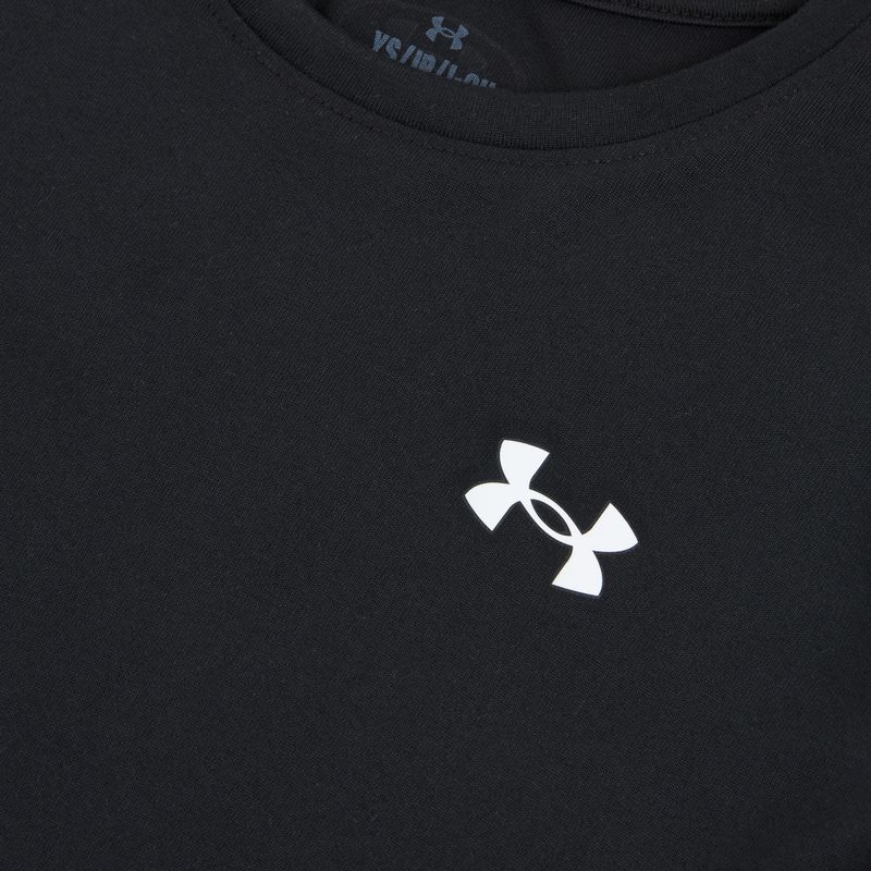 Detské tréningové tričko Under Armour Tech SSC SS black/white 3