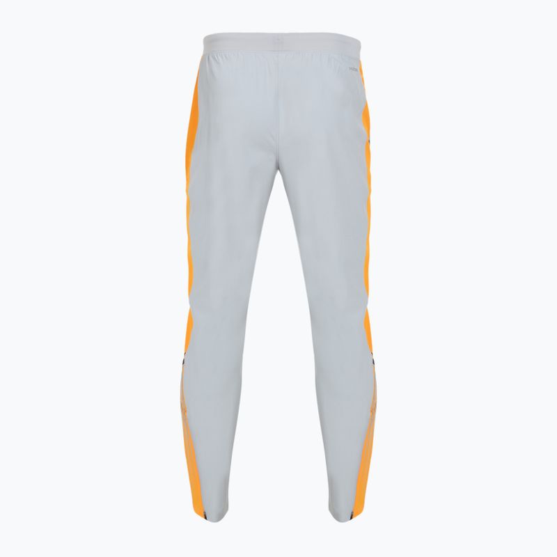 Pánske bežecké nohavice Under Armour Velociti Storm mod gray/squad orange/reflective 2