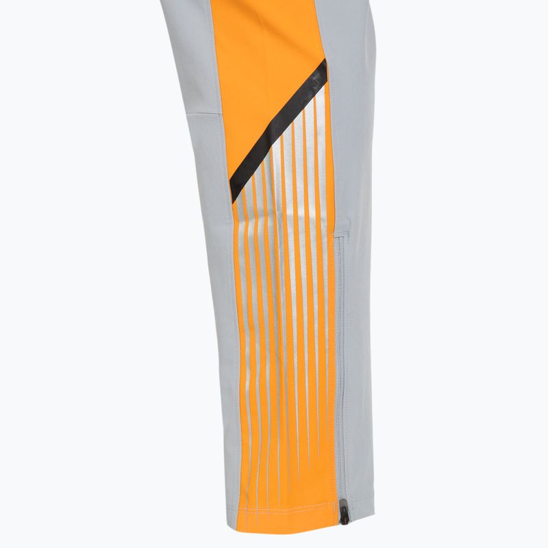 Pánske bežecké nohavice Under Armour Velociti Storm mod gray/squad orange/reflective 4