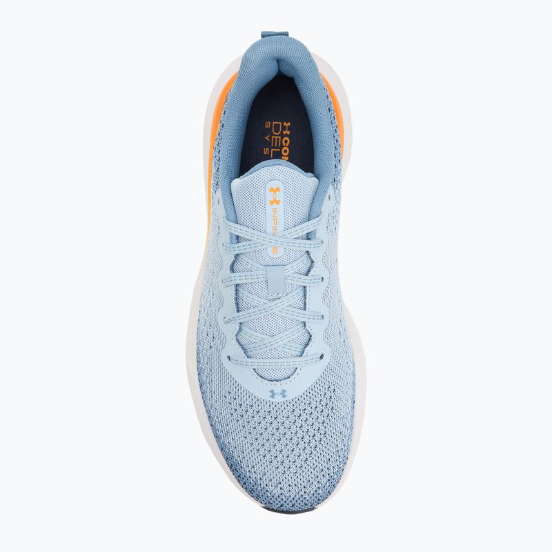 Pánske bežecké topánky Under Armour Infinite Calm Blue/Blue Smoke/Squad Orange 5