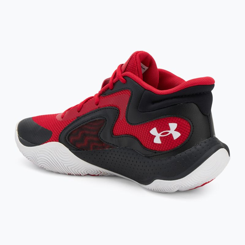 Basketbalové topánky Under Armour Jet '25 red/black 3