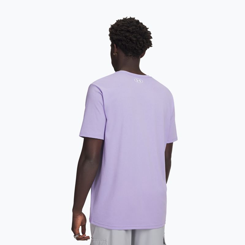 Pánska tričko Under Armour Sportstyle Left Chest transparent/distant gray 2