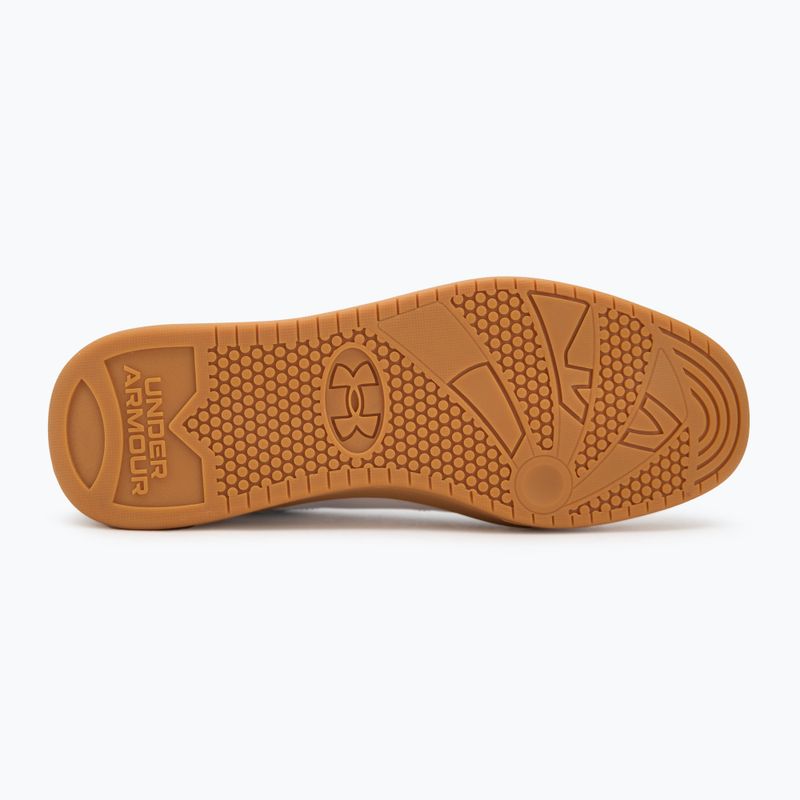 Pánske tréningové topánky Under Armour Official biele/gumová/rúžová námornícka 4