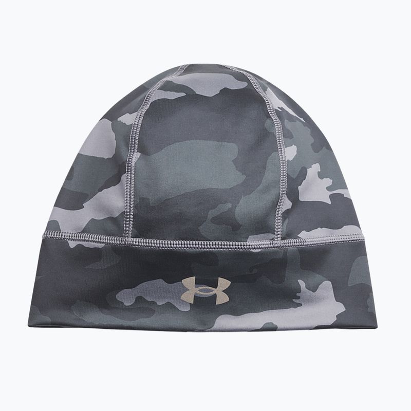 Pánska bežecká čiapka Under Armour Storm Men'S Storm Launch Beanie castlerock/black