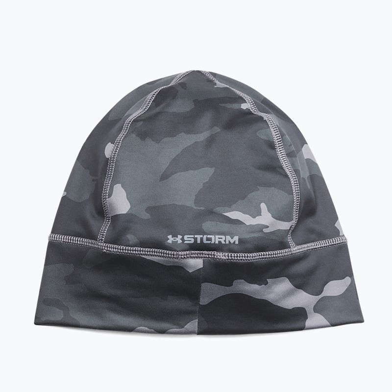 Pánska bežecká čiapka Under Armour Storm Men'S Storm Launch Beanie castlerock/black 2