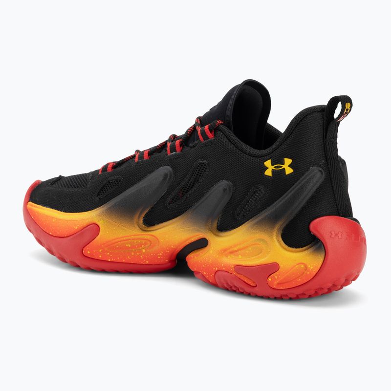 Basketbalové topánky Under Armour Curry 13 black/red/campus gold 3