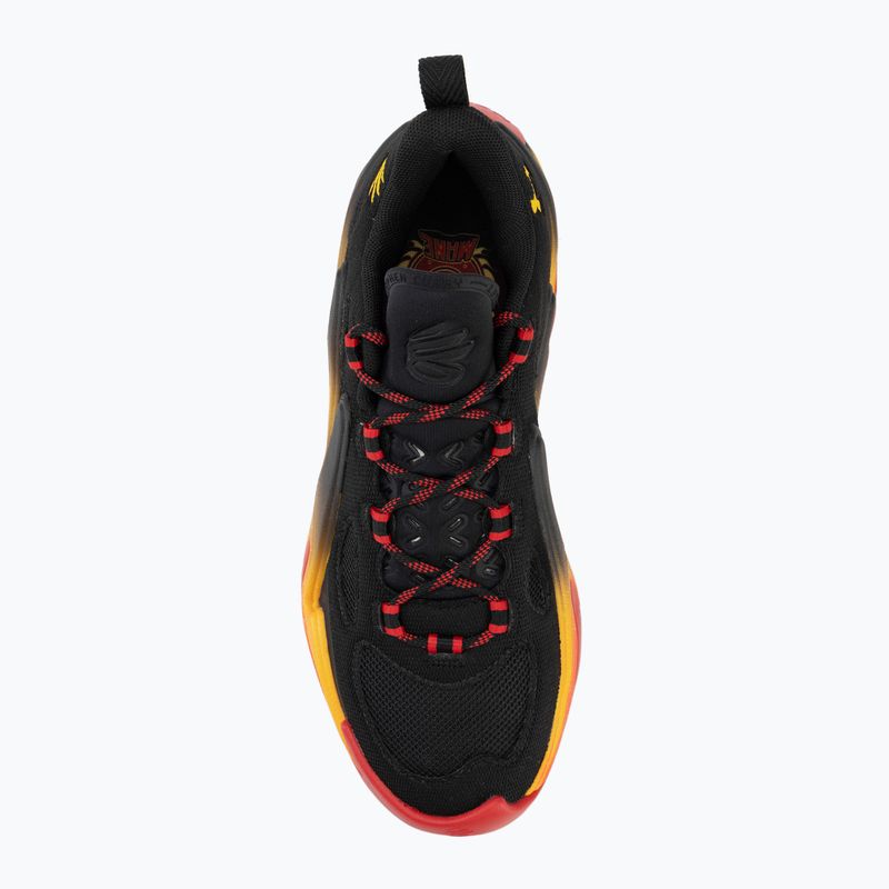 Basketbalové topánky Under Armour Curry 13 black/red/campus gold 5