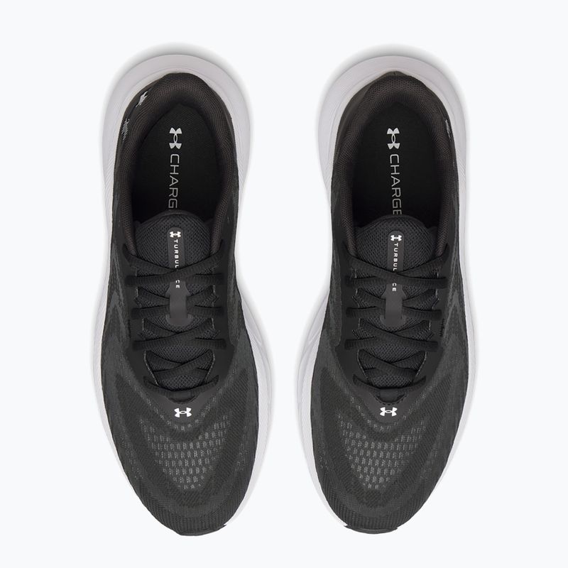 Pánske bežecké topánky Under Armour Turbulance 3 black/black/metallic silver 5