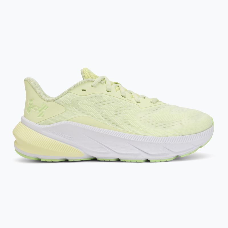 Dámske bežecké topánky Under Armour Turbulance 3 fade green/black/metallic silver 2