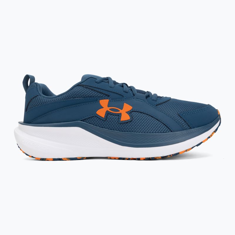 Pánske bežecké topánky Under Armour Assert 11 wham blue/hyper green/white 2