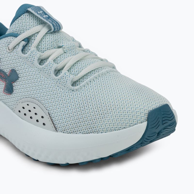 Dámske bežecké topánky Under Armour Charged Surge 4 illusion green/black/illusion green 7