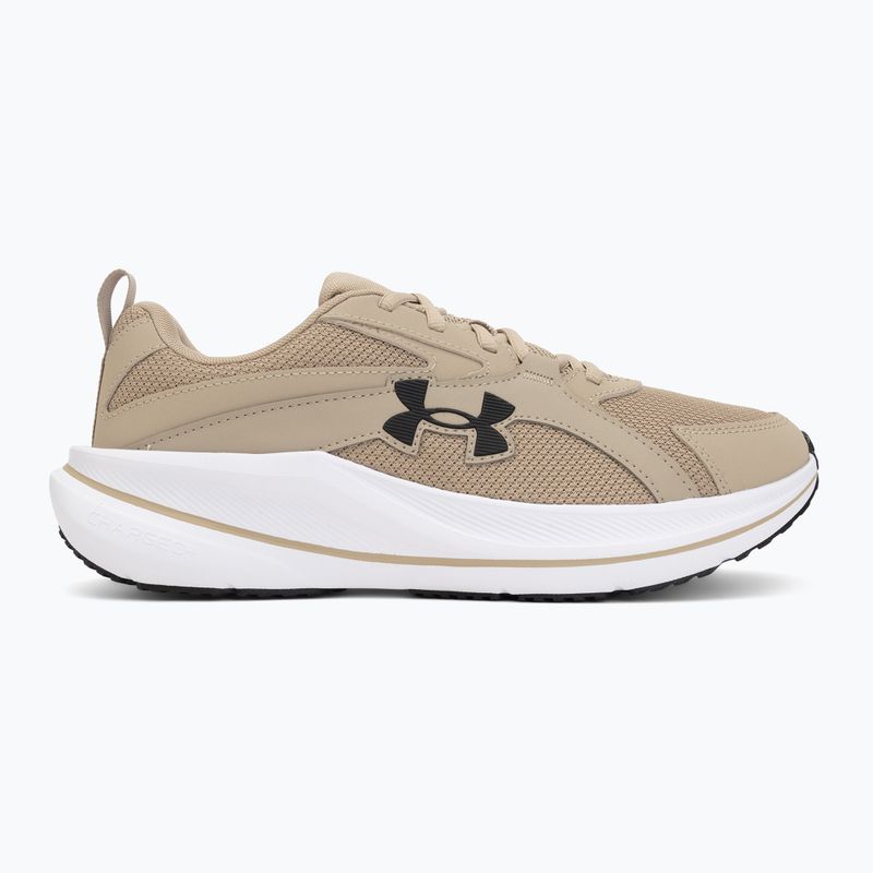 Pánske bežecké topánky Under Armour Assert 11 city khaki/summit white/summit white 2