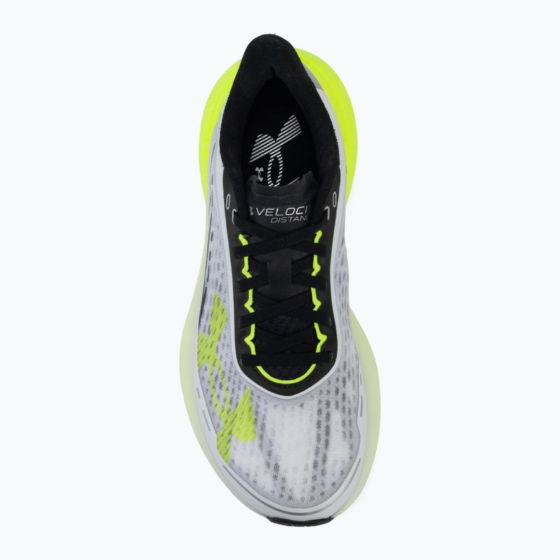 Dámske bežecké topánky Under Armour Velociti Distance white/valiant green/black 5