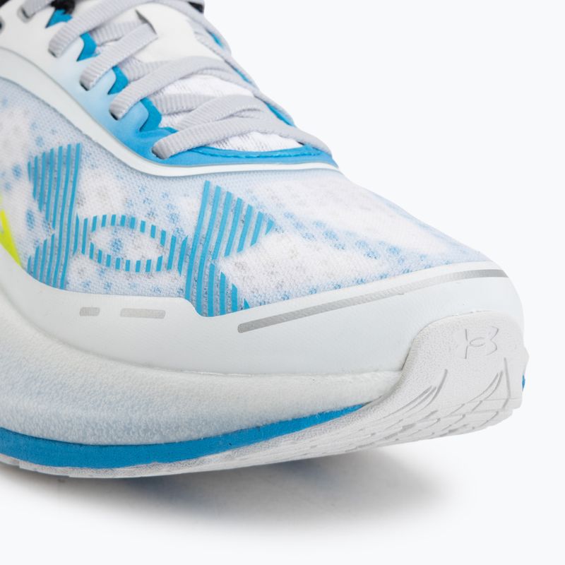 Dámske bežecké topánky Under Armour Velociti Distance white/orange bloc/metallic silver 7