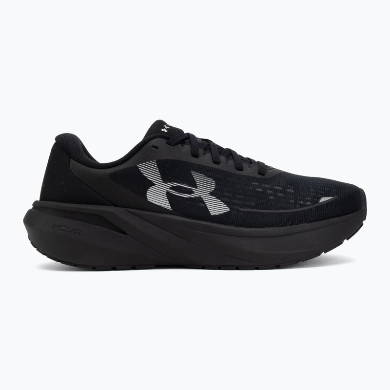 Pánske bežecké topánky Under Armour Velociti Pace black/black/metallic silver 2