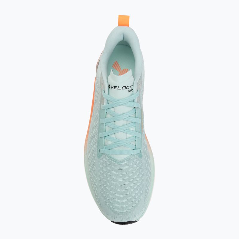 Pánske bežecké topánky Under Armour Velociti SPD refresh mint/electric tangerine/mod gray 5