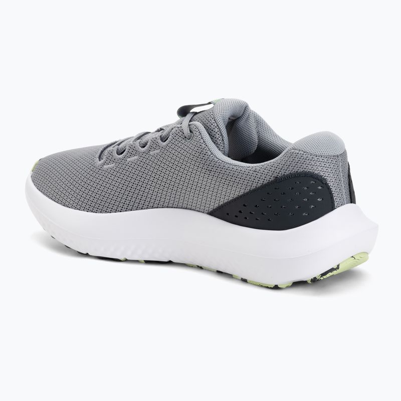 Pánske bežecké topánky Under Armour Charged Surge 4 steel/steel/black 3
