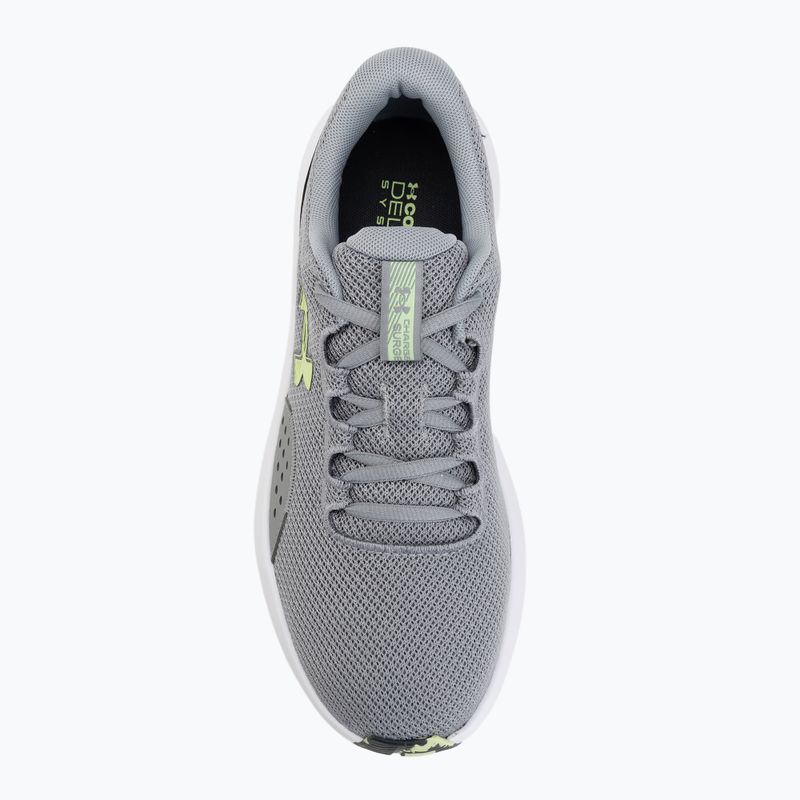 Pánske bežecké topánky Under Armour Charged Surge 4 steel/steel/black 5