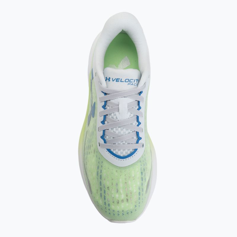 Pánske bežecké topánky Under Armour Velociti Pace lumos lime/white/capri 5