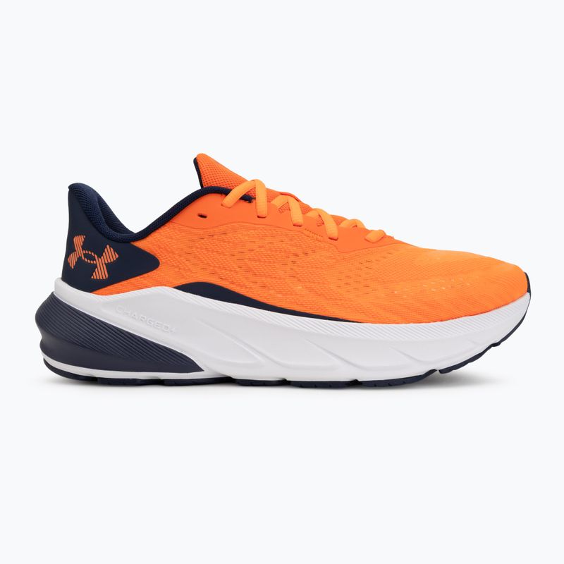 Pánske bežecké topánky Under Armour Turbulance 3 solar orange/midnight navy/solar orange 2