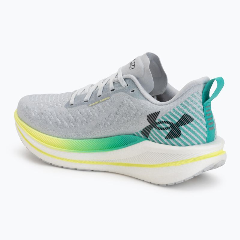 Pánske bežecké topánky Under Armour Velociti SPD halo gray/green mode/black 3