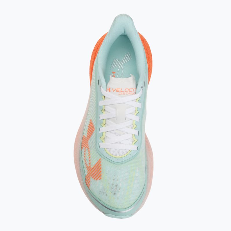 Dámske bežecké topánky Under Armour Velociti Distance refresh mint/castlerock 5
