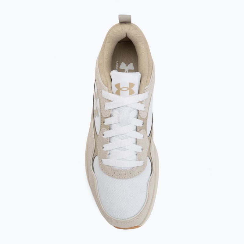 Pánske tréningové topánky Under Armour Mirage Sport summit white/white/desert sand 5