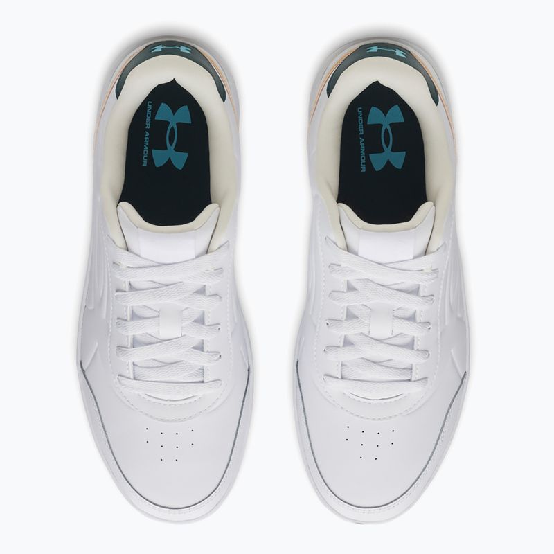 Pánske tréningové topánky Under Armour Motion white/arden green/fresco blue 4