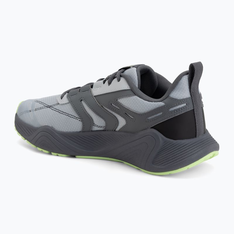 Pánske tréningové topánky Under Armour Charged Commit TR 5 mod gray/castlerock/lumos lime 3