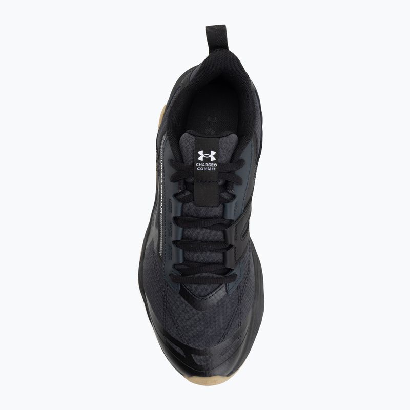 Pánske tréningové topánky Under Armour Charged Commit TR 5 anthracite/black/black 5