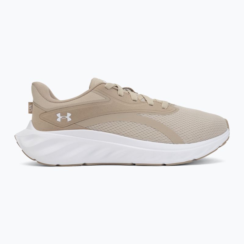 Pánske bežecké topánky Under Armour Ascend khaki base/summit white/castlerock 2