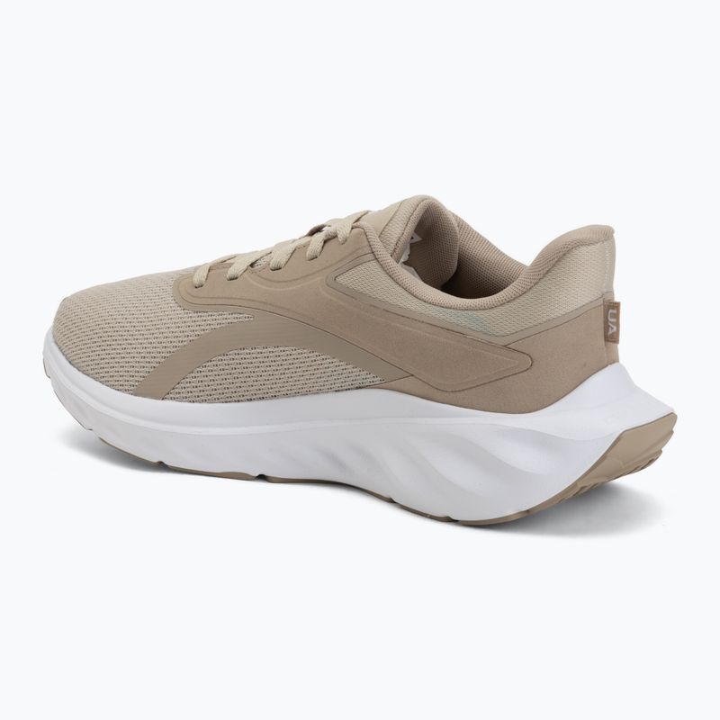 Pánske bežecké topánky Under Armour Ascend khaki base/summit white/castlerock 3