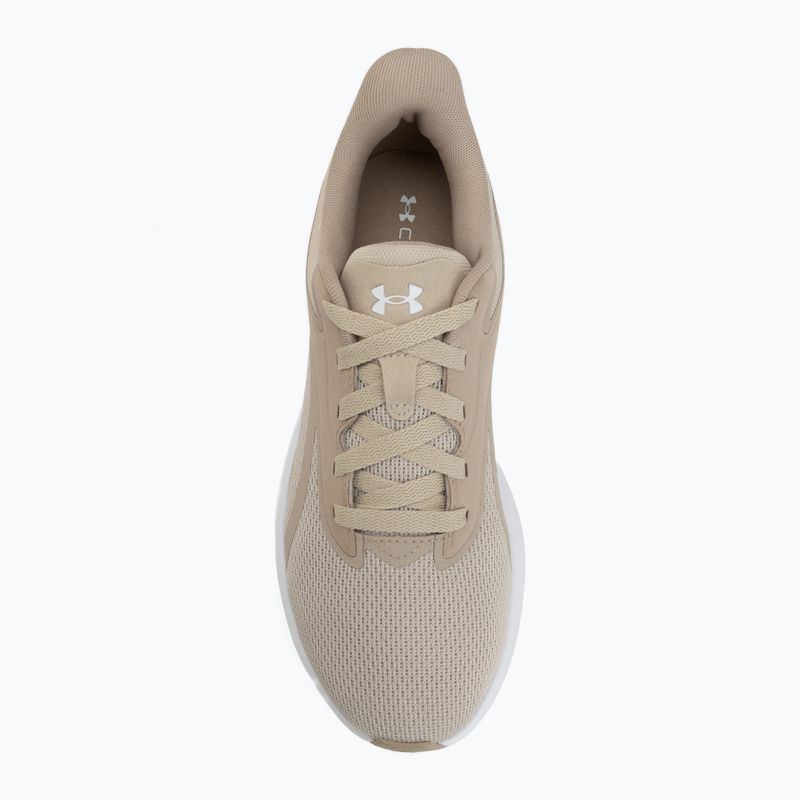 Pánske bežecké topánky Under Armour Ascend khaki base/summit white/castlerock 5