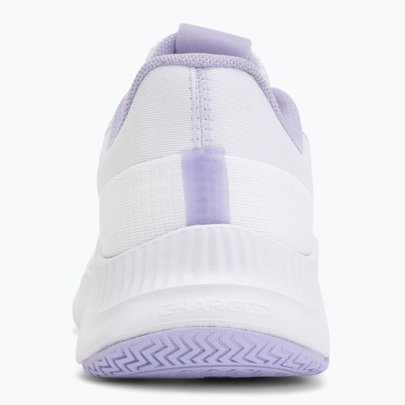 Dámske tréningové topánky Under Armour Aurora 3 white/white/purple crest 6