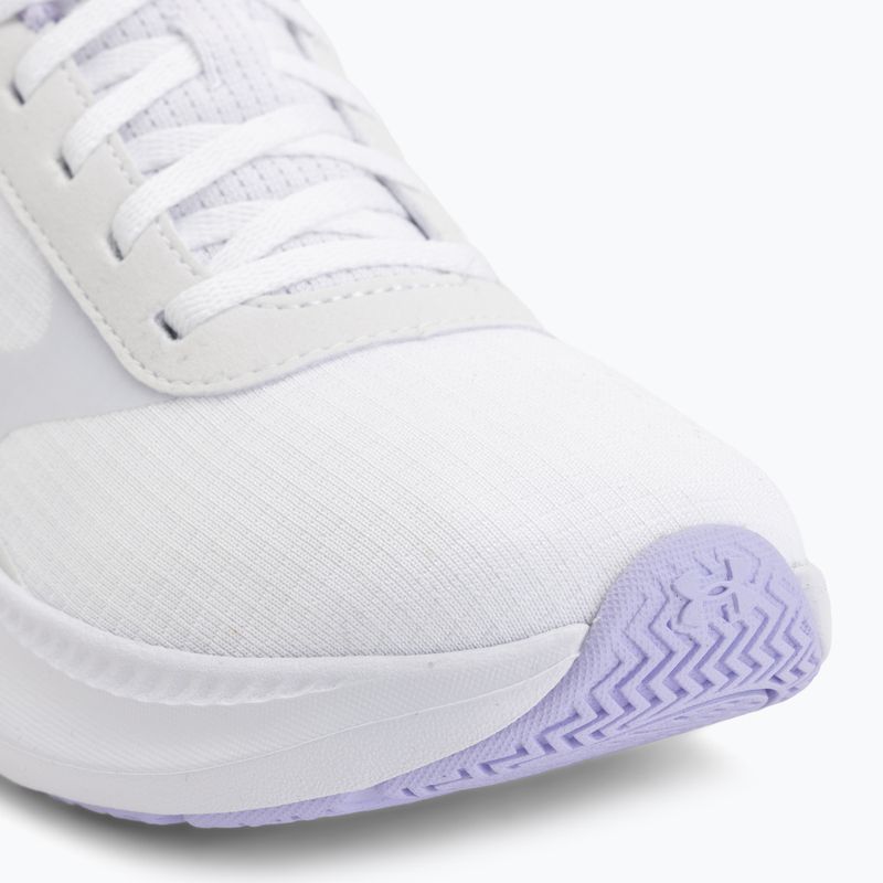 Dámske tréningové topánky Under Armour Aurora 3 white/white/purple crest 7