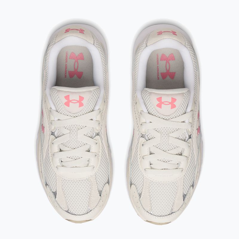 Dámske tréningové topánky Under Armour Tech Runner summit white/summit white/bittersweet pink 4