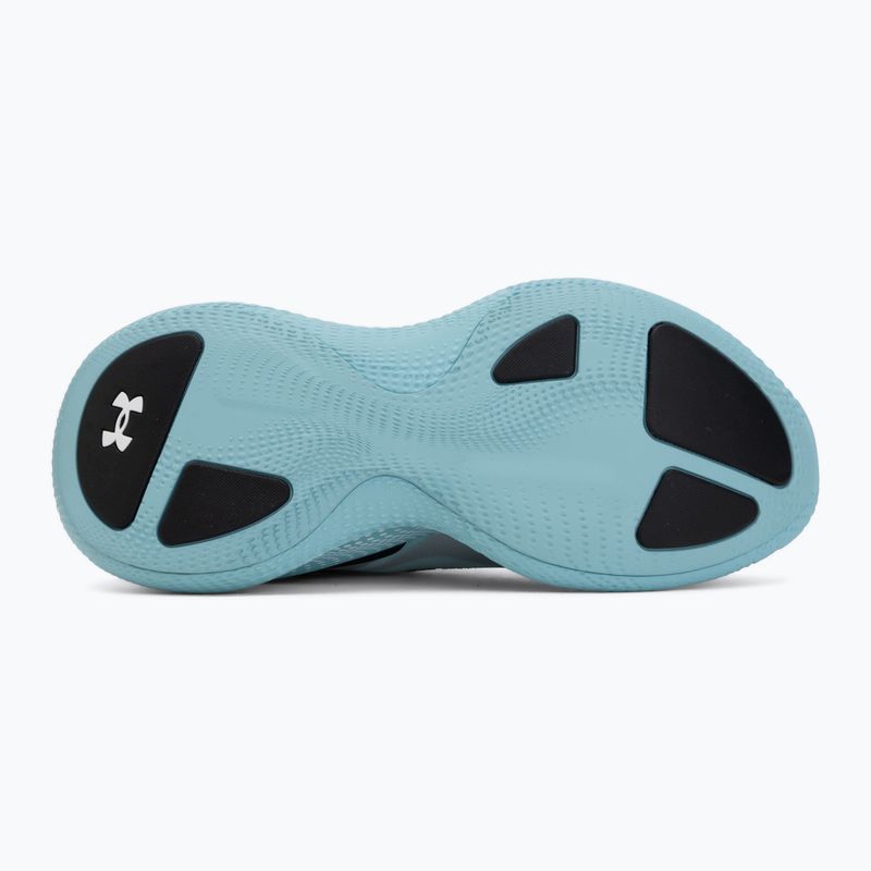 Tréningové topánky Under Armour Echo blue haze/black/metallic silver 4