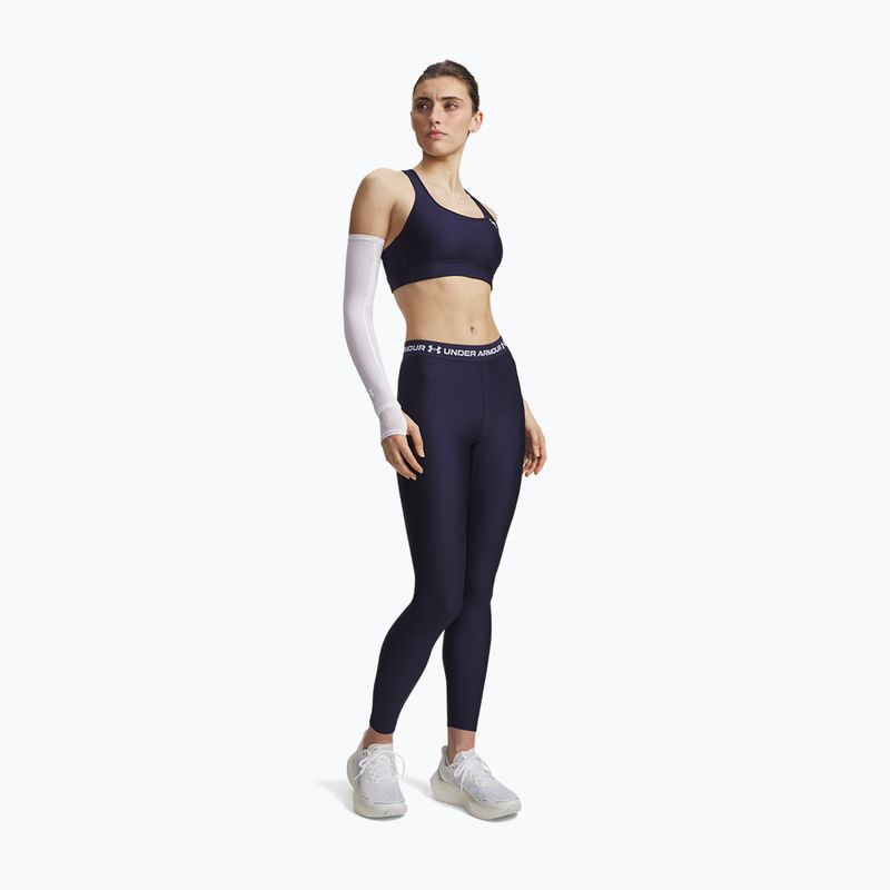 Dámske tréningové legíny Under Armour HeatGear Leggings midnight navy/white 2