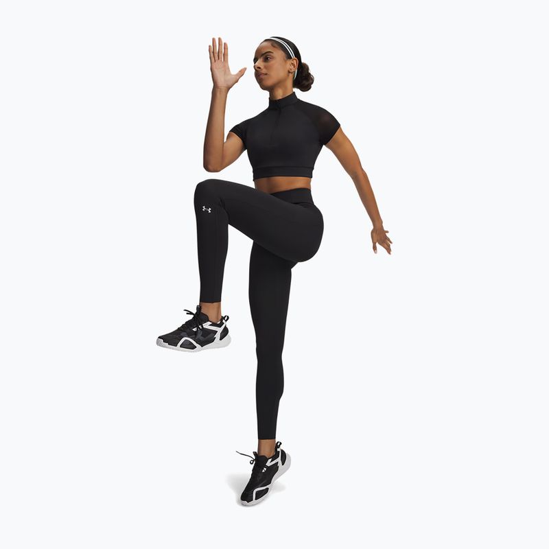 Dámske tréningové legíny Under Armour Vanish Elite Leggings ultimate black/metallic silver 2