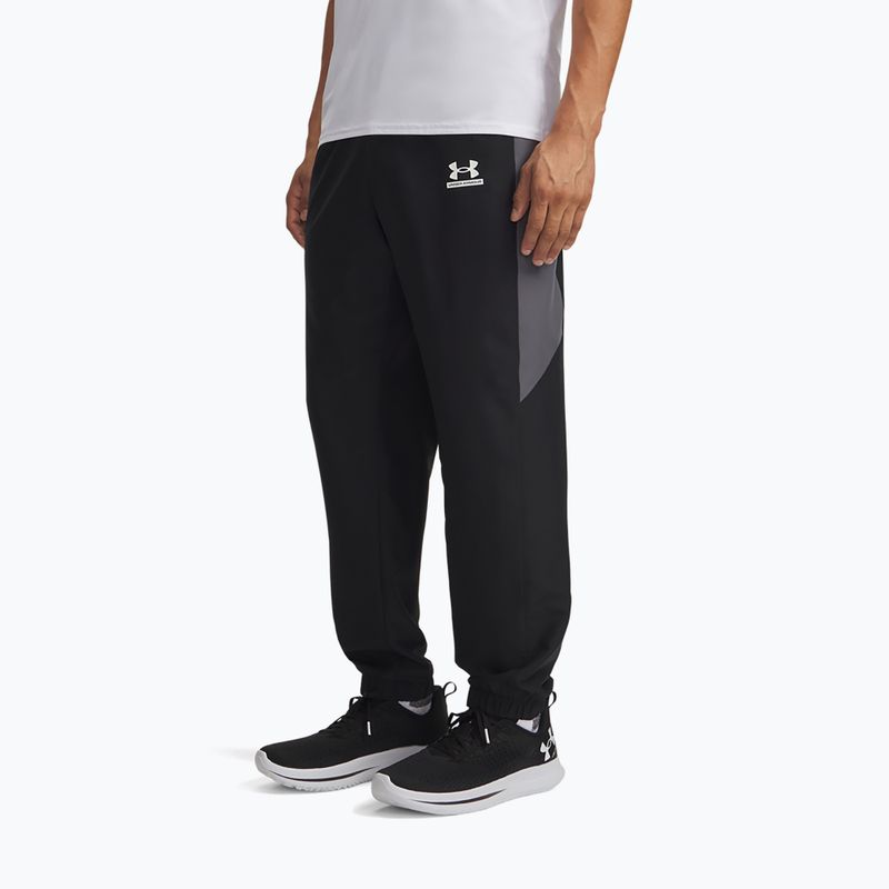 Pánske nohavice Under Armour Tech Sport black/castlerock/white