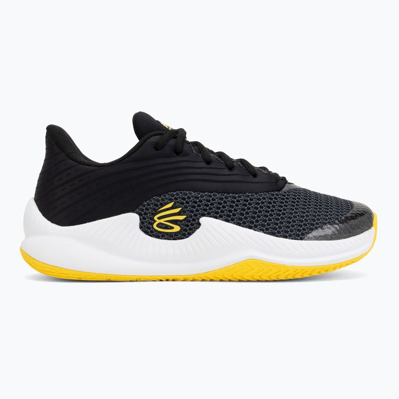 Basketbalové topánky Under Armour Curry Splash 26 black/taxi/black 2