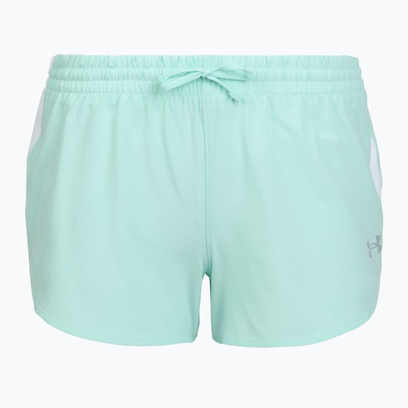 Dámske bežecké šortky Under Armour Velociti Pro 4" 2N1 refresh mint/castlerock